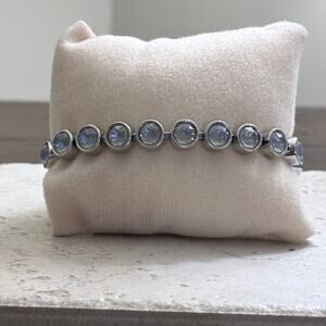 Touchstone Crystal by Swarovski, Serene Grey Ice Bracelet